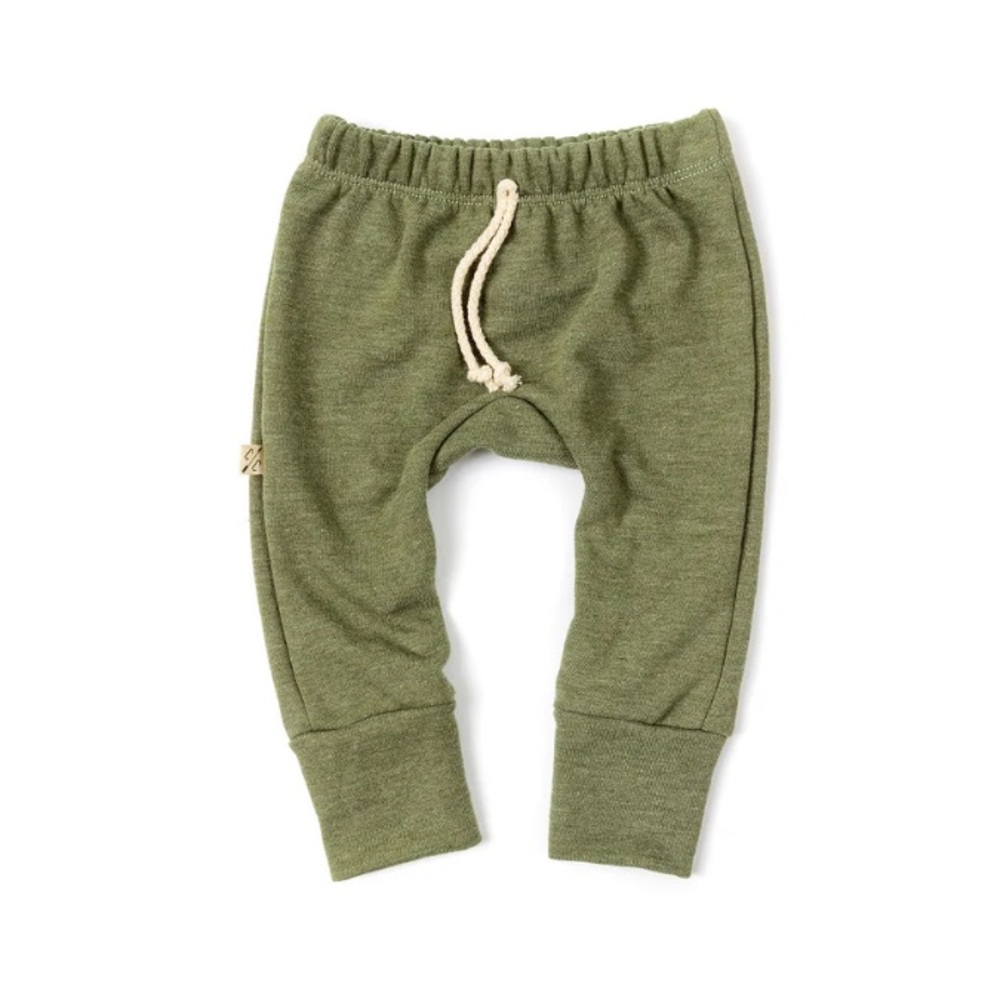 Childhoods Clothing Khaki Green Gusset Pant